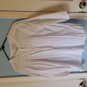 Khaki & Co. White button up blouse